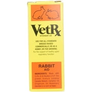 VetRx Rabbit Veterinary Aid Respiratory Relief Infections Snuffles Ear Mites 2oz