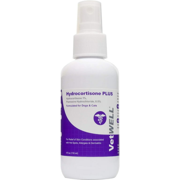 Hartz hydrocortisone spray with aloe for dogs and cats hotsell