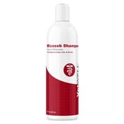 VetWELL Micoseb Medicated Shampoo for Dogs & Cats - Dog Shampoo with Miconazole, Chlorhexidine & Aloe for Skin Infection Treatment and Conditions - 12 oz