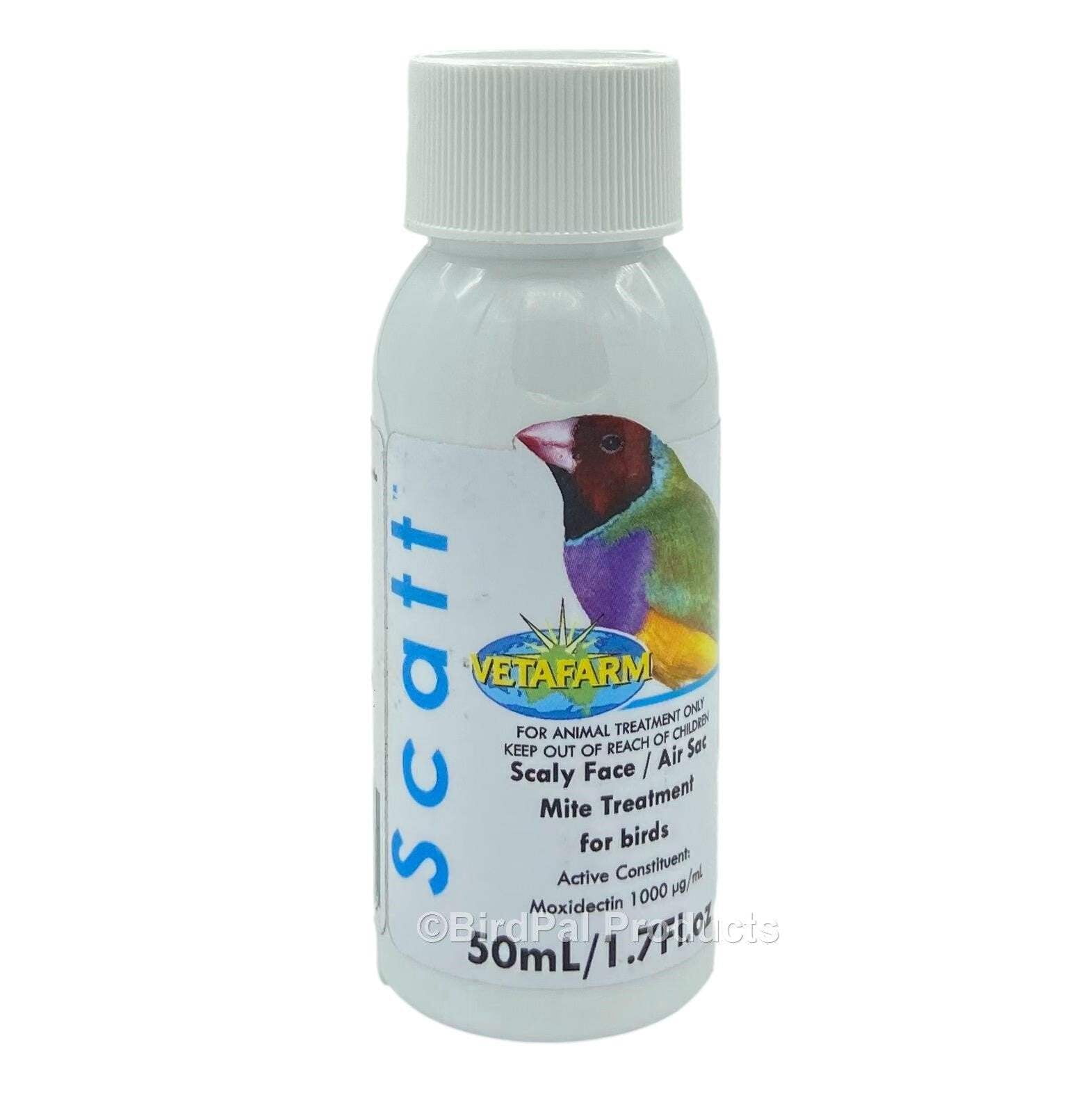 Vetafarm Scatt Liquid for Birds Kills Air Sac Mites