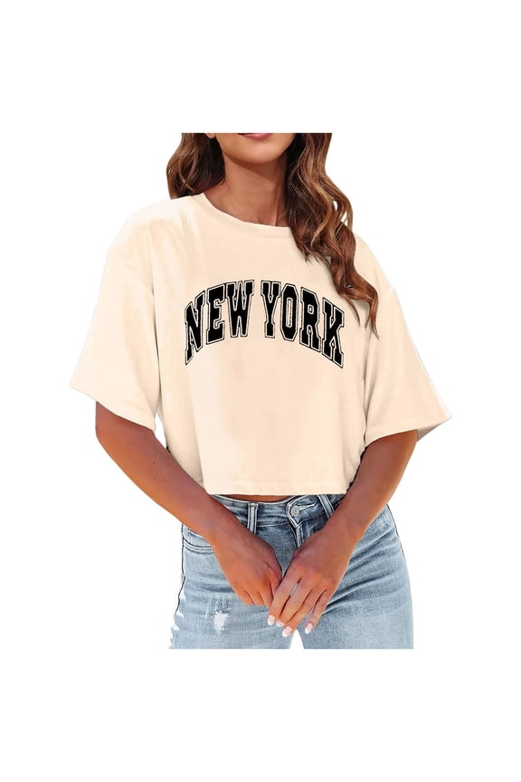 Womens Summer Tops Womens plus Graphic T Shirts Loose Fit Top Ladies Tunics Long Sleeve Tops for Leggings Tunic Short Sleeve for Leggings Women Ladies Casual Long Shirts Plain Tees Work Out T M