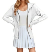 Vetement Femme ete 2025 Women's Ice Silk Lightweight Protective Jacket Breathable And For Summer Cycling Plain Solid Shirts Women Swim Long Sleeve Plain Shirts for Women Tee Loose Fit Womens S