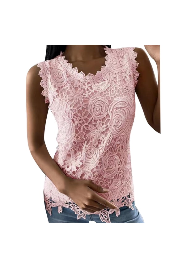 Vetement Femme ete 2025 Women's T Shirt Lace Crochet Lace Double Baggy Crew Neck Sexy Vest Top Shirt for Women Short Sleeve Long Sleeve Layering T Women Loose Fit Athletic Tops Raglan Short Long XXL