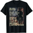 thumbnail image 1 of Veteran DD-214 Alumni Armed Forces I Am The Storm T-Shirt, 1 of 5