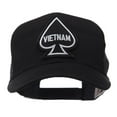 thumbnail image 1 of Veteran Embroidered Military Patched Mesh Cap - Vietnam Ace OSFM, 1 of 5