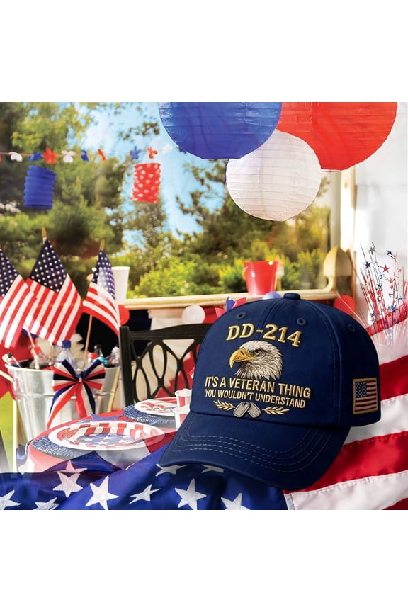Veteran Hat "This Is A Veterans Matter" Military Service Baseball Cap, Adjustable 214 Design for Army Navy Air Force Marines, Patriotic Gift for Men