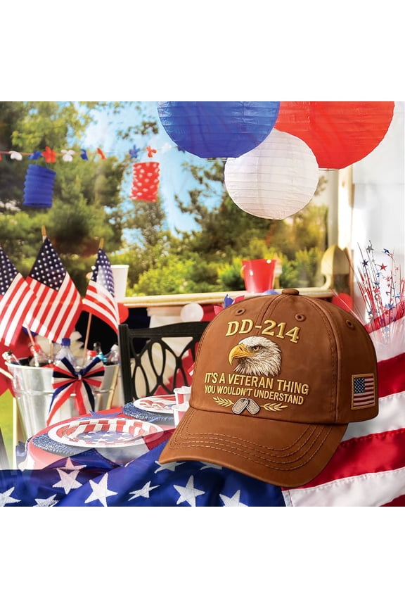 Veteran Hat "This Is A Veterans Matter" Military Service Baseball Cap, Adjustable 214 Design for Army Navy Air Force Marines, Patriotic Gift for Men