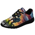 thumbnail image 1 of Veteran Memorial Day Honor The Fallen American flag Soldier Kneeling The Cross Shoes Sneakers Black Size 10.5, 1 of 7