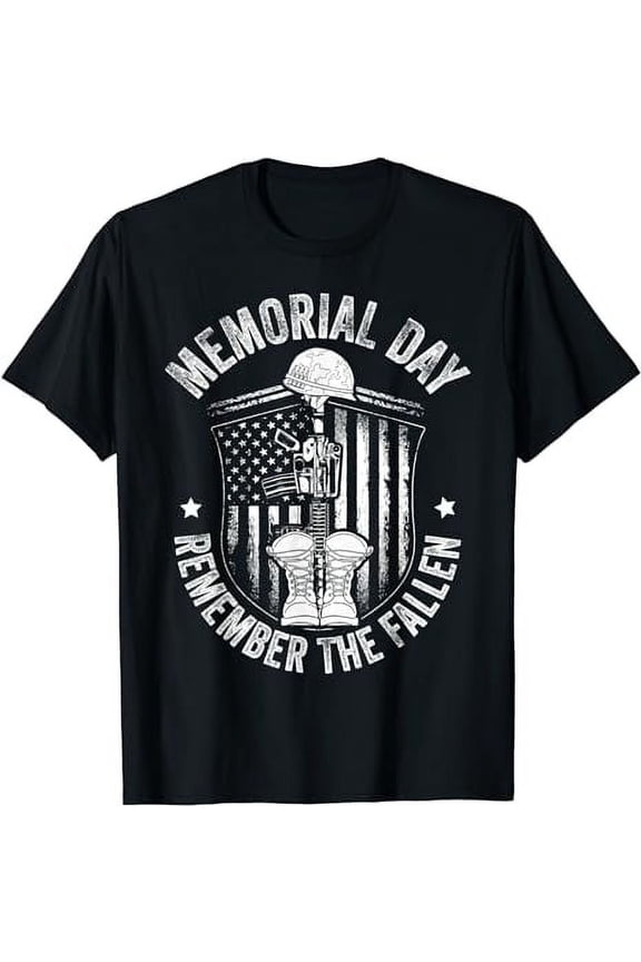 Veteran Memorial Day Remember The Fallen Veterans Day T-Shirt