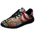 thumbnail image 1 of Veteran Memorial Day We Don't Know Them All But We Owe Them All Shoes Sneakers Black Size 10.5, 1 of 7