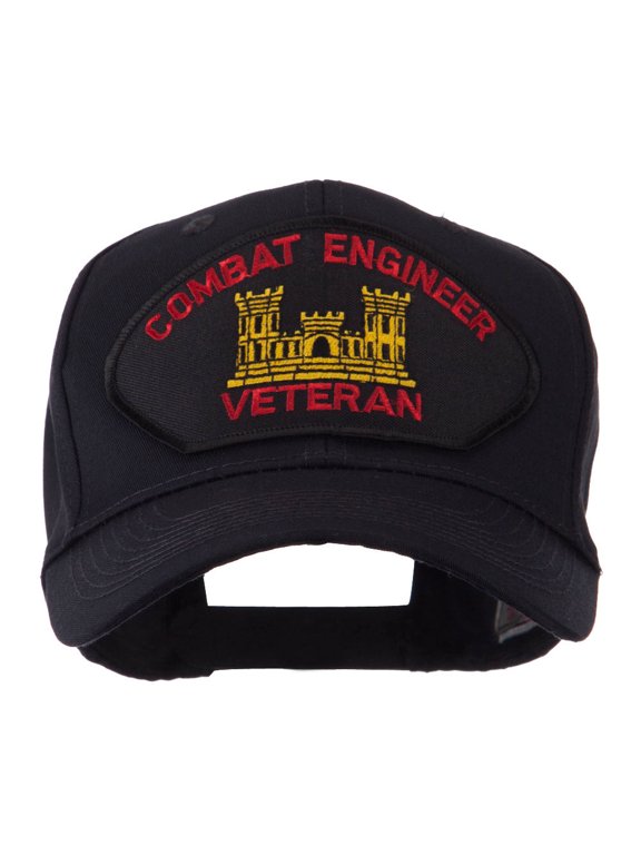 Veteran Military Large Patch Cap - Combat Engineer OSFM
