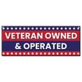 thumbnail image 1 of Veteran Owned & Operated | 36" X 96" Banner | Heavy Duty 13oz. Outdoor Vinyl Single Sided With Grommets | Made in The USA, 1 of 4