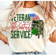 thumbnail image 1 of Veteran Postal Service T-Shirt, Military Camo Mailbox Shirt, Patriotic Army Mail Carrier Top, Support Our Troops and Postal Workers Shirt, 1 of 5