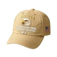 thumbnail image 1 of Veteran Pride DD-214 Military Baseball Cap, Olive Green with Eagle Printed Pattern, It's a Veteran Thing Design, 1 of 5