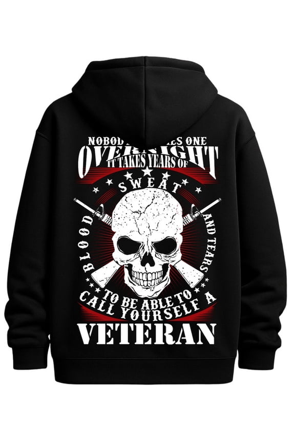 Veteran Pride graphic hoodies fire skeleton men's sweater hoodie black Perfect for Sports comfortable idk fire Vintage Unisex Shirt Printed tshirts