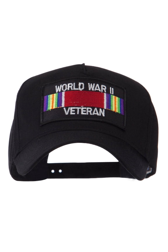 Veteran Rectangle Shape Patch Cap - WW2 OSFM