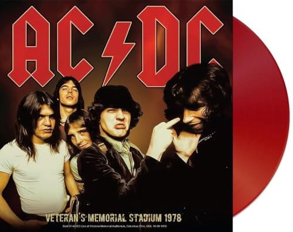 Veteran'S Memorial Stadium 1978 (Red Vinyl) AC/DC - Walmart.com