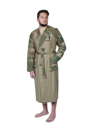 Towels Camouflage Printed-Multi-Purpose PESHTEMAL Bathrobe (Medium)