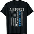 thumbnail image 1 of Veteran US Air Force American Flag Veterans T-Shirt, 1 of 4