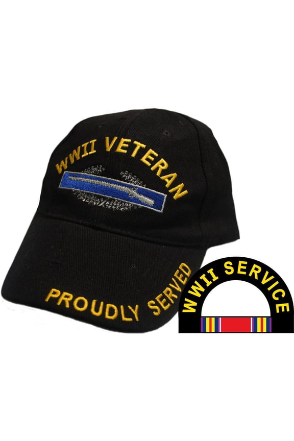 Eagle Emblems CP00600 Cap - World War II Veteran