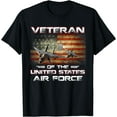 thumbnail image 1 of Veteran of the United States US Air Force t-shirt USAF T-Shirt, 1 of 3