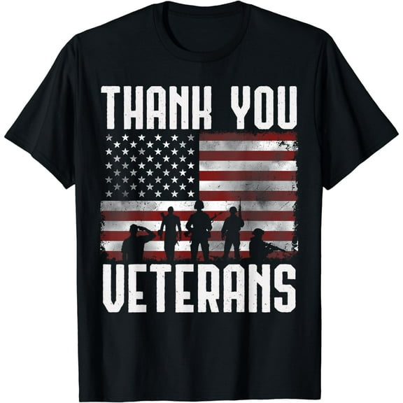 Veterans Day Shirt Gifts Thank You Veterans Tshirt Proud Tee T-Shirt