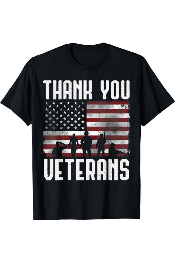 Veterans Day Shirt Gifts Thank You Veterans Tshirt Proud Tee T-Shirt