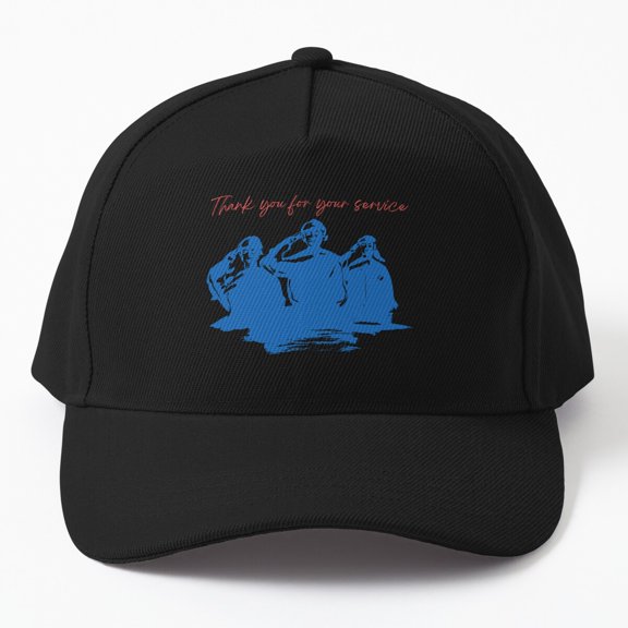 Veterans Day Thank You Baseball Cap, Service Appreciation Graphic Hat Style