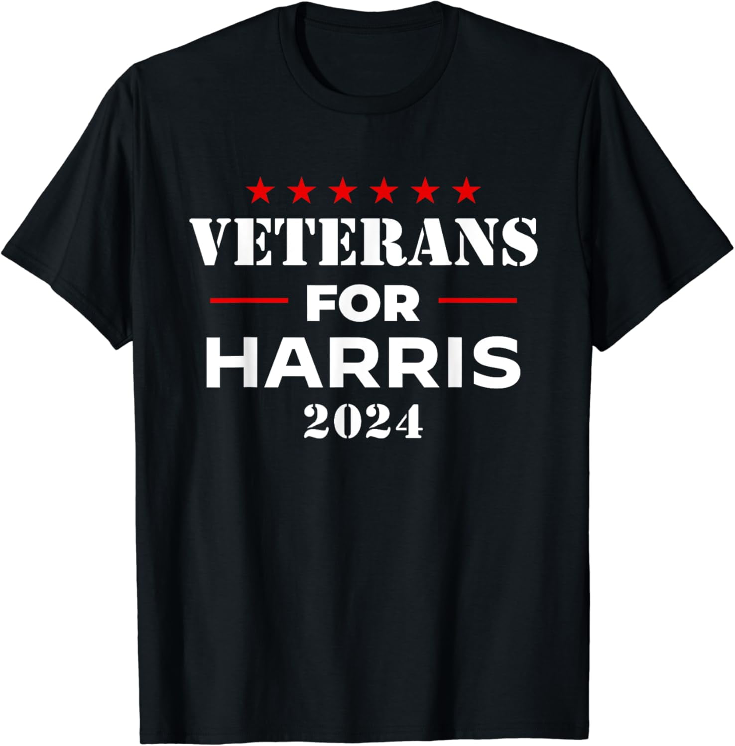 Veterans For Harris 2024 Kamala Harris Veteran USA TShirt