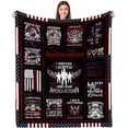 thumbnail image 1 of Veterans Gifts Blanket, Vietnam Veteran Gifts, Veteran Gifts for Men, Navy/Army/Air Force Veteran Gifts for Men, Proud Patriotic Veterans, Gifts for Veterans Throw Blanket 60”x50”, 1 of 5