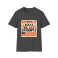 thumbnail image 1 of Veterans Make the Best Grandpas Gramps Paw Paw T-shirt, 1 of 4