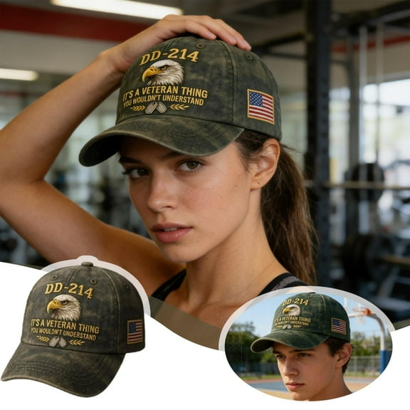 Veterans' Matter Hat - DD 214 Discharge Baseball Cap for Retired Soldiers, Patriotic Veteran Day Gifts for Retired Soldiers