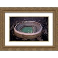 thumbnail image 1 of Veterans Stadium 2x Matted 24x20 Gold Ornate Framed Art Print from the Stadium Series, 1 of 2