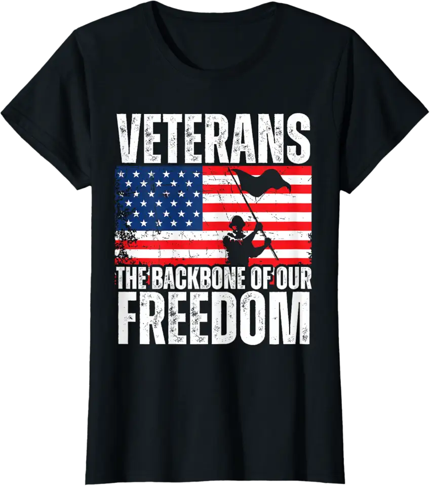 Veterans The Backbone Of Our Freedom Veterans Day 2024 TShirt