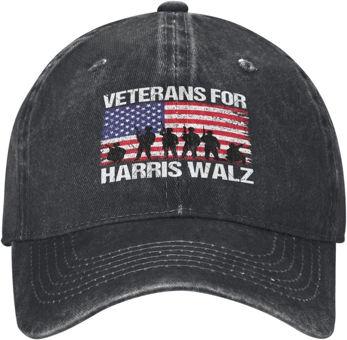 Veterans for Kamala Harris Waltz 2024 Hat Harris Waltz for President
