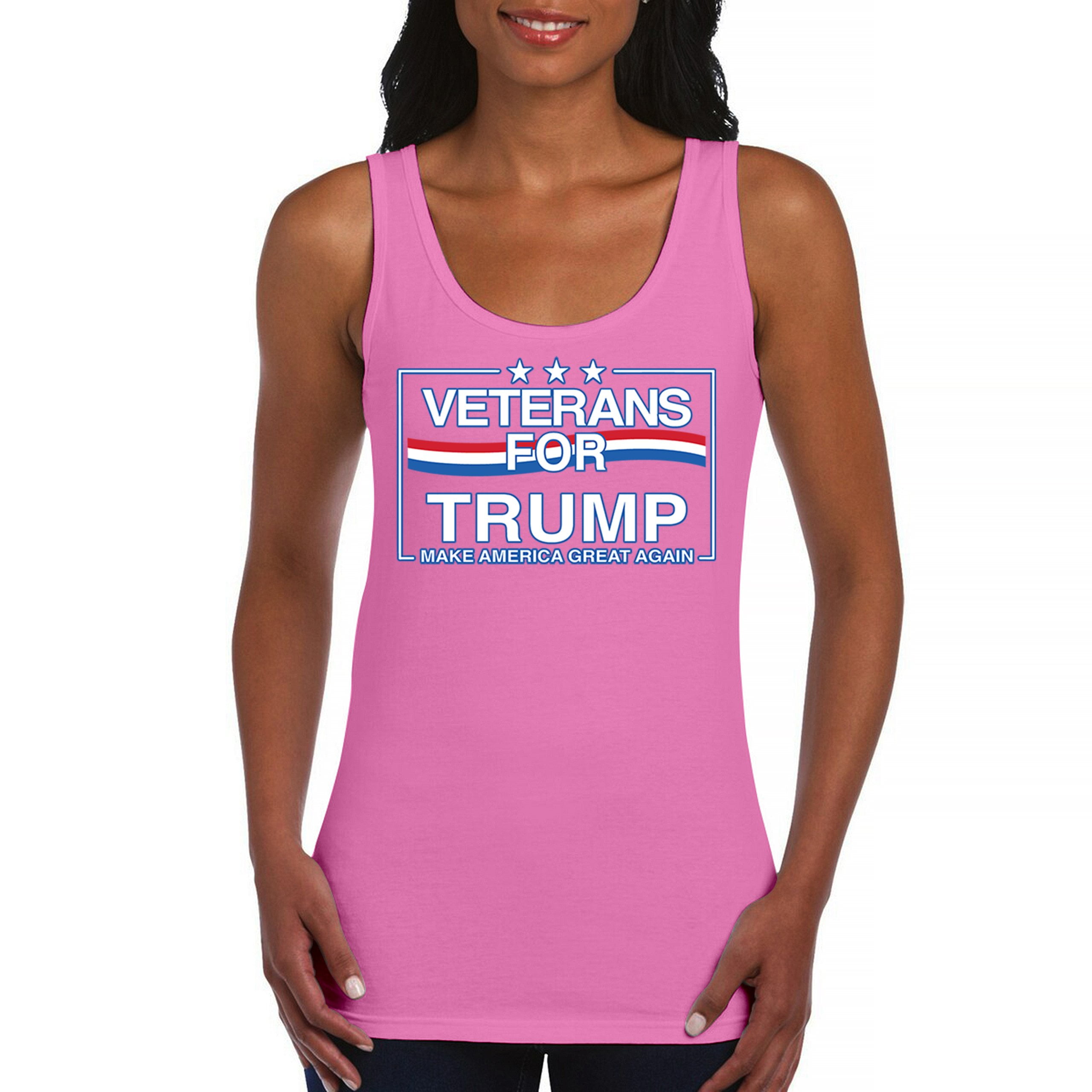 Veterans for Trump Make America Great Again Women's Tank Top MAGA