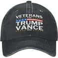 Veterans for Trump Vance 2024 Hat Veterans for Trump 2024 45 47