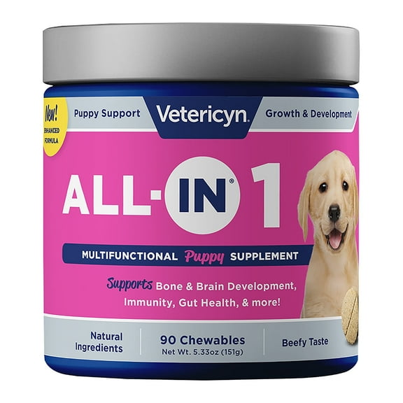 Vetericyn ALL-IN 1 Puppy Supplement, 90ct