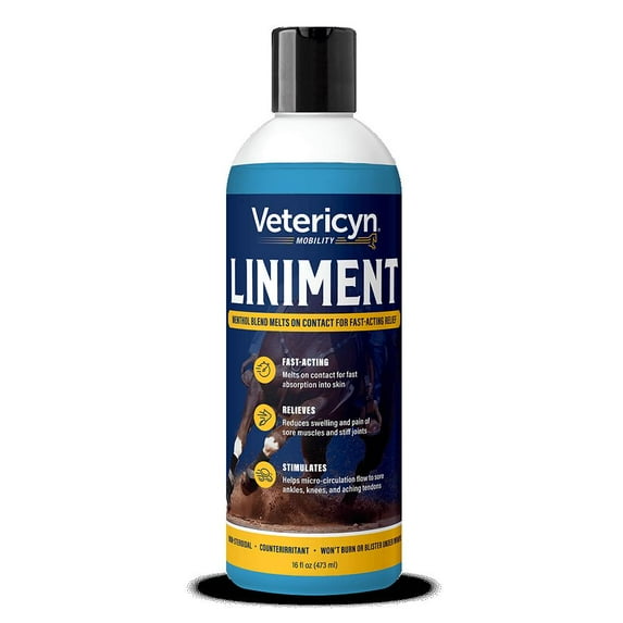 Vetericyn Liniment, 16 oz, Blue