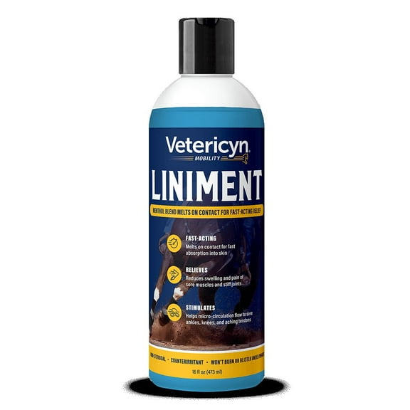 Vetericyn Liniment, 16 oz, Blue