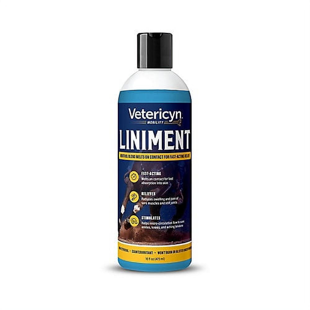 Vetericyn Liniment, 16 oz, Blue