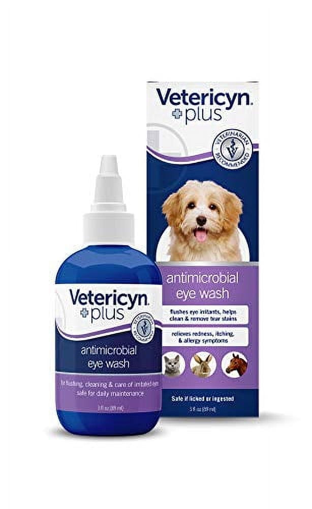 Vetericyn Plus Animal Eye Wash, Treats Eye Infections