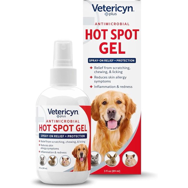 Vetericyn Plus Hot Spot Hydrogel. Soothing Relief and Protection for