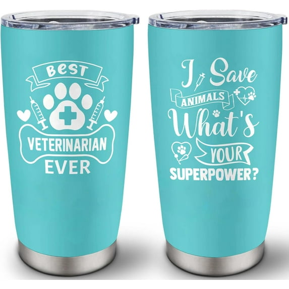 Veterinarian Gifts, Best Veterinarian Ever Gifts, Graduation Gifts for Veterinarian, Birthday/Christmas Gifts for Veterinarian, Veterinary Technician Gifts, Gifts for Vet Tech 20 oz Tumbler