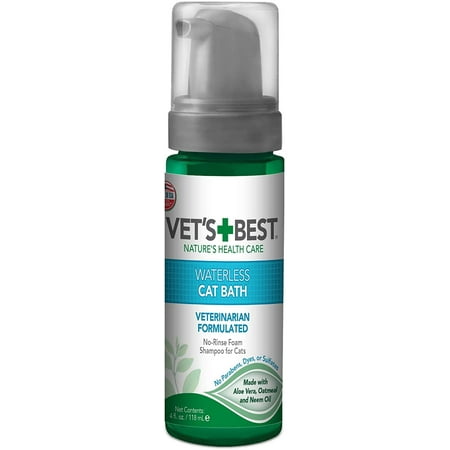 Veterinarian's Best Waterless Cat Bath 4oz