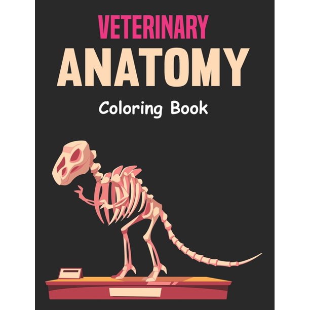 Veterinary Anatomy Coloring Book A Anatomy Magnificent Learning