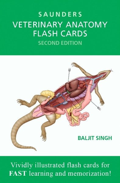 BALJIT SINGH Veterinary Anatomy Flash Cards