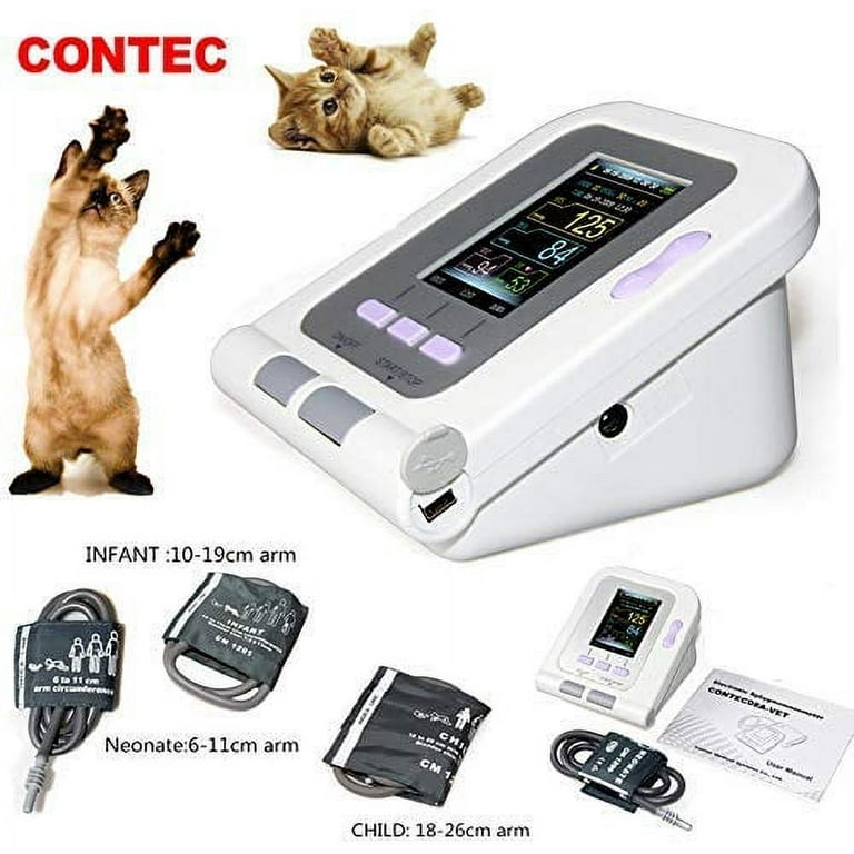 CONTEC08A Digital Veterinary Blood Pressure Monitor NIBP + SP02