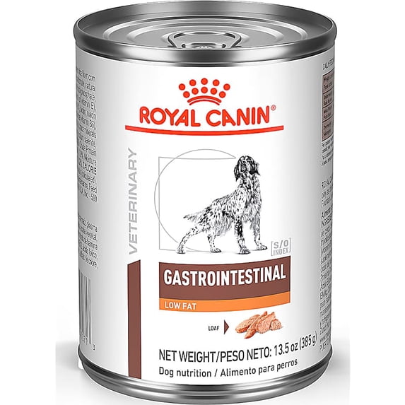 Veterinary Diet Canine Gastrointestinal Low Fat Adult Loaf Dog Food 13.5 oz., Case of 24