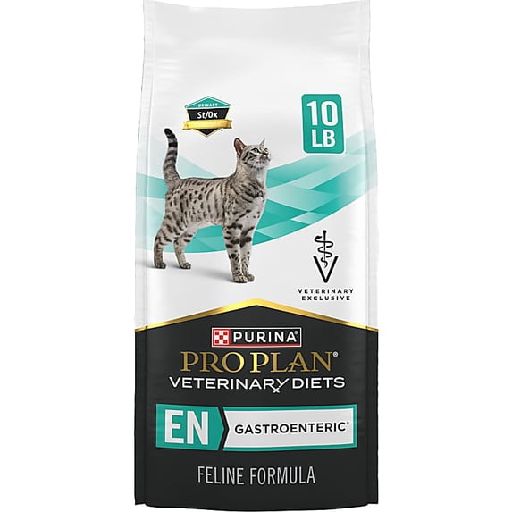 Veterinary Diets EN Gastroenteric Feline Formula Dry Cat Food, 10 lbs.